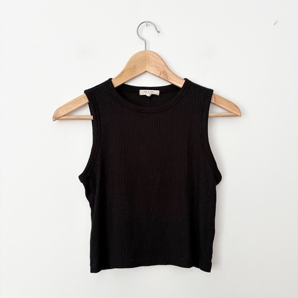 Rag & bone knit rib crop top - Picture 2 of 4